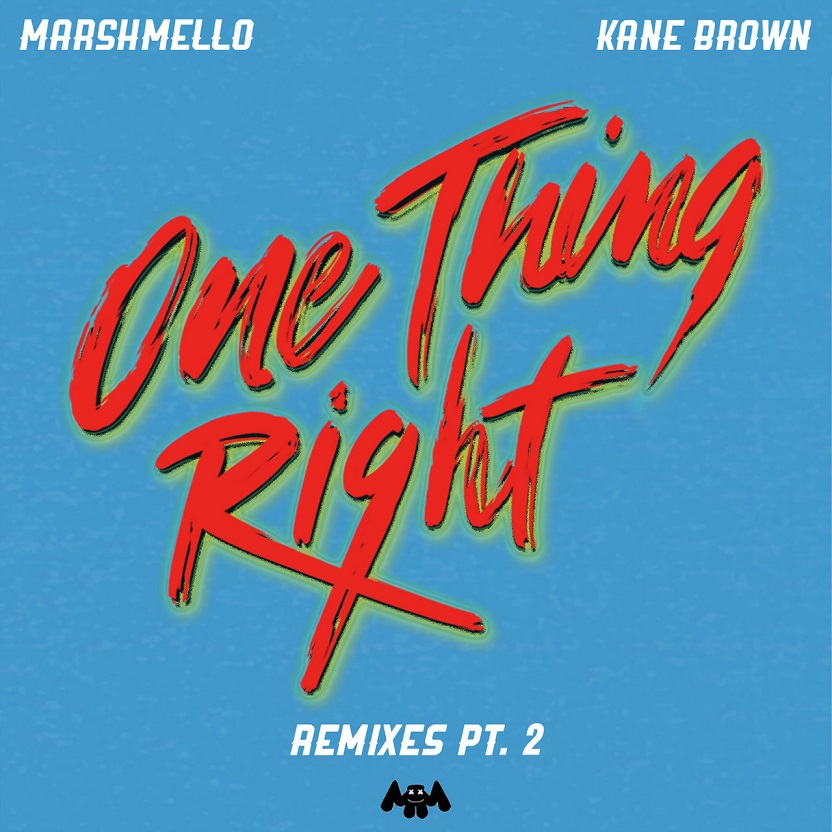 Marshmello棉花糖 - One Thing Right (Remixes Pt. 2)（2019/FLAC/EP分轨/62M）(MQA/16bit/44.1kHz)