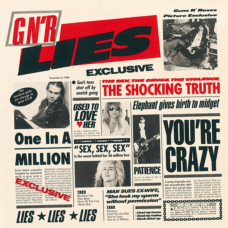 Guns N' Roses - G N' R Lies（1988/FLAC/分轨/237M）